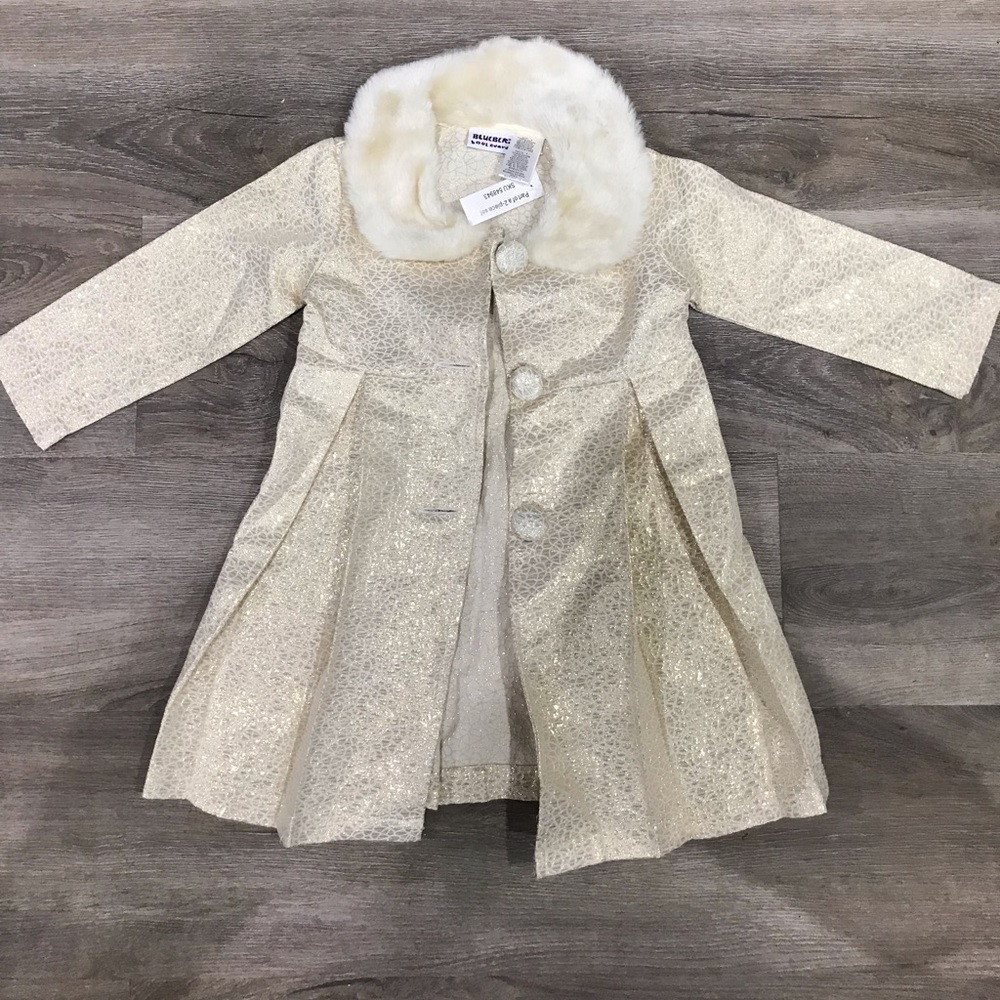 Gold Dress Coat